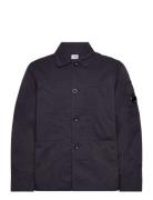 Overshirt Diagonal Flatt Nylon Ohut Takki Purple C.P. Company