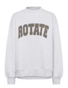 Heavy Sweat Crewneck Tops Sweat-shirts & Hoodies Sweat-shirts Grey ROT...