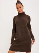 Pieces - Neulemekot - Chicory Coffee - Pcellen Ls High Neck Knit Dress...
