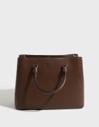 Lauren Ralph Lauren - Ruskea - Marcy 36-Satchel-Large