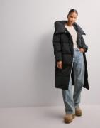 Object Collectors Item - Musta - Objlouise Long Down Jacket Noos