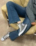 Converse - Harmaa - All Star Canvas Hi