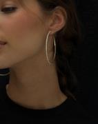 Pilgrim - Kulta - SIDNEY Crystal Hoop Earrings