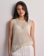 Selected Femme - Beige - Slfagny Sl Knit Top