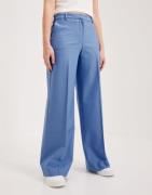 Selected Femme - Sininen - Slfeliana Hw Wide Pant N Noos