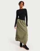 Only - Vihreä - Onldelia Hw Cargo Parachute Skirt C