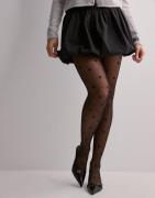 Pieces - Musta - Pcnia Heart Tights