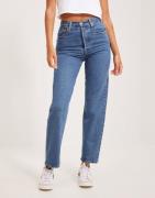 Levi's - Sininen - Ribcage Straight Ankle Jazz Po