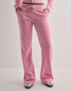 Juicy Couture - Vaaleanpunainen - Layla Low Rise Flare Pocketed