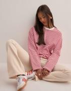 Pieces - Ruutu/Raita - Pcsadie Ls Top Noos