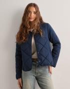 Nelly - Sininen - Quilted Spring Jacket