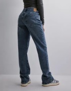 Pieces - Sininen - Pckelly Mw Straight Jeans MB402 Noo