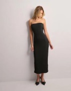 JDY - Musta - Jdypenni S/L Tube Midi Dress Jrs