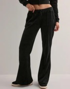 Juicy Couture - Musta - Caisa Ultra Low Rise Pants