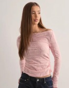 Gina Tricot - Vaaleanpunainen - Asymmetric top