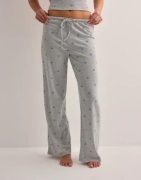 Gina Tricot - Sininen - Homewear pointelle trousers