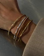 Muli Collection - Hopea - Thin Bangle Bracelet