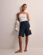 Selected Femme - Sininen - Slfviva Mw Shorts Noos