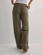 Mercer Amsterdam - Vihreä - Objsanne Aline Wide Pant Noos