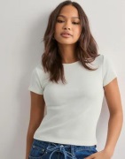 Vero Moda - Valkoinen - Vmchloe Ss Short Top Ga Jrs Noos