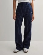 Adidas Originals - Sininen - Pinstripe Pants