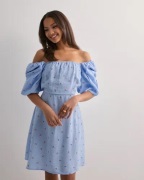 Vero Moda - Sininen - Vmodette 2/4 Short Dress Wvn Ga