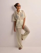 JJXX - Beige - Jxellie Ss Loose Shirt Jrs Ln