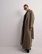 OBJECT - Ruskea - Objclara Oversize Wool Coat a Div