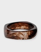 Muli Collection - Ruskea - Resin Bangle Bracelet