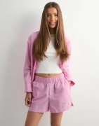 Only - Vaaleanpunainen - Onlfilucca Hw Pull-Up Shorts Wvn