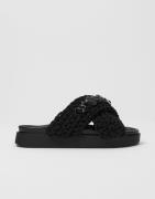 Inuikii - Musta - Slipper Woven Stones