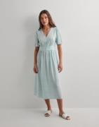 Pieces - Sininen - Pctala Ss Midi Dress Noos Bc