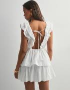 Nelly - Valkoinen - Perfect Frill Dress