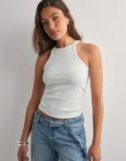 Vero Moda - Valkoinen - Vmchloe Short Tank Top Ga Jrs Noos