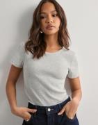 Pieces - Harmaa - Pcmay Ss Tee Jrs Noos Bc