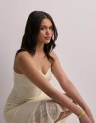 Nelly - Valkoinen - Lace Slip Dress
