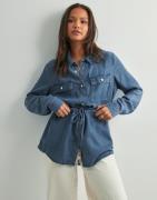 Only - Valkoinen - Onlcharis Life 4/5 Fem Carg Jacke C