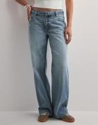 Abrand Jeans - Sininen - 99 Low Baggy Belt Liv