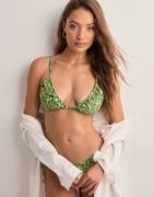 BECKSÖNDERGAARD - Vihreä - Fleurie Bella Frill Bikini Top
