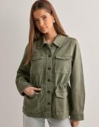 Nelly - Vihreä - Twill Spring Jacket