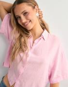 Vero Moda - Vaaleanpunainen - Vmlinn 2/4 Short Shirt Wvn Noos