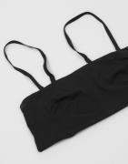 Hunkemöller - Musta - Smooth Bandeau Bralette