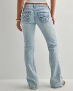 True Religion - Sininen - Hs Applique Joey Lr Flare Flap