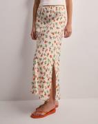 Pieces - Kuviollinen - Pcnya Hw Long Slit Skirt Bc