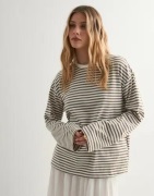 Pieces - Ruutu/Raita - Pcsadie Ls Top Noos