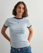 Samsøe Samsøe - Harmaa - Sabond ss t-shirt 15318