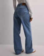 Only - Sininen - Onljuicy Hw Wide Leg REA365 Noos