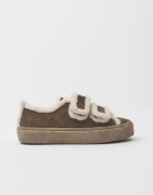 Inuikii - Ruskea - Shearling Low Velcro