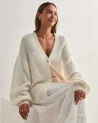 Gina Tricot - Valkoinen - Chunky knitted cardigan
