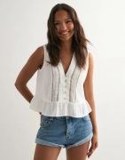 One Teaspoon - Sininen - Bandit Low Waist Denim Shorts